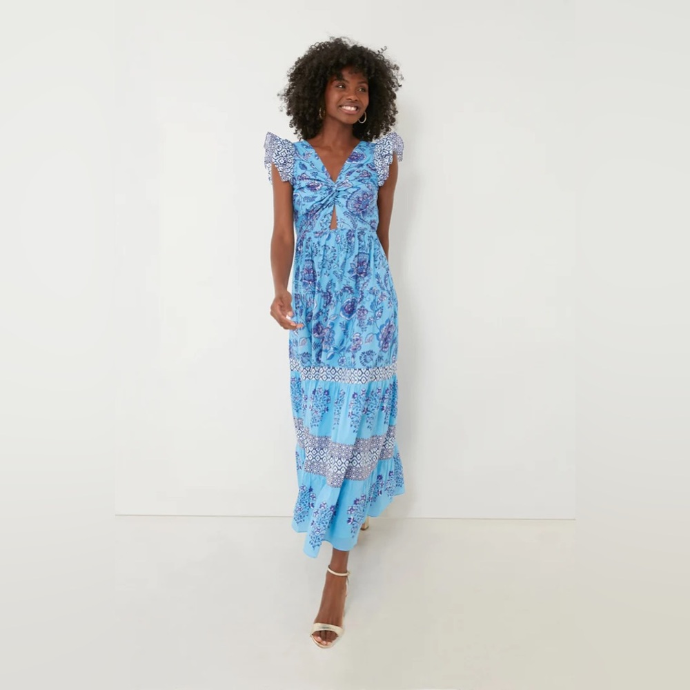 Celina Moon Blue Flavian Maxi Dress